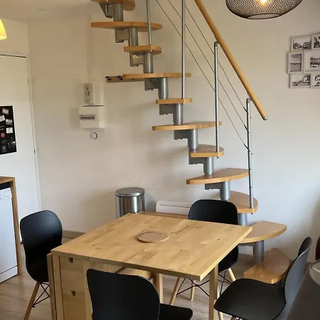 아파트 Acces Direct Plage, T3 Mezzanine, 4 Pers, Balcon, Parking, Proche Thalasso A - Fr-1-487-357