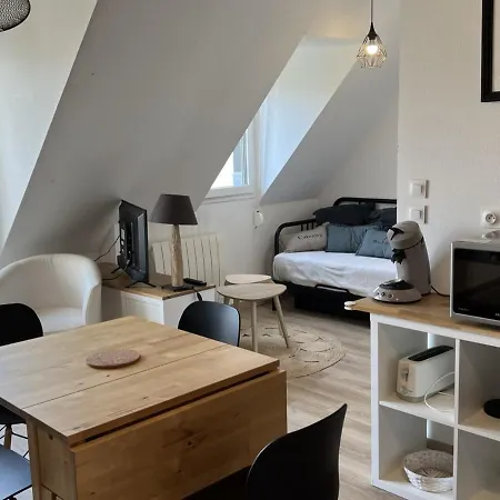 Acces Direct Plage, T3 Mezzanine, 4 Pers, Balcon, Parking, Proche Thalasso A - Fr-1-487-357 * Cabourg