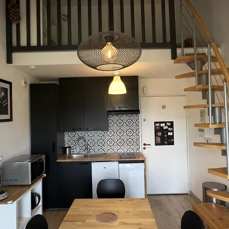 Appartement Acces Direct Plage, T3 Mezzanine, 4 Pers, Balcon, Parking, Proche Thalasso A - Fr-1-487-357 *