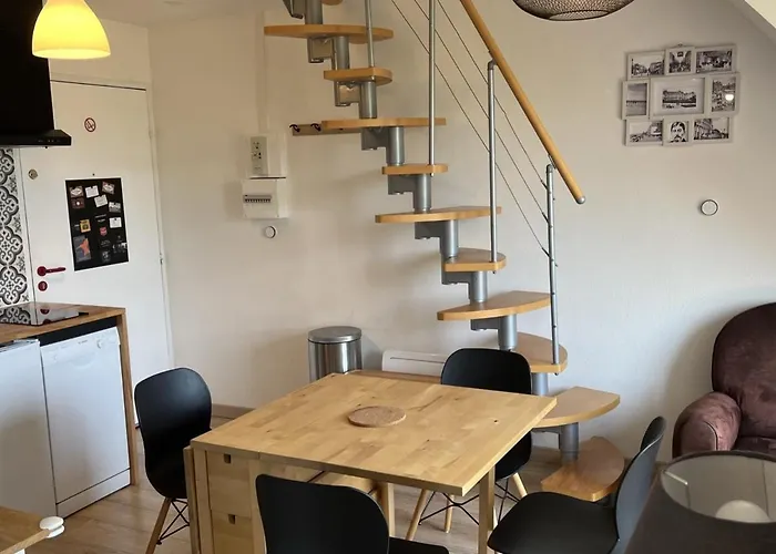 דירה Acces Direct Plage, T3 Mezzanine, 4 Pers, Balcon, Parking, Proche Thalasso A - Fr-1-487-357