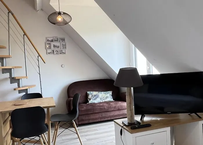 Acces Direct Plage, T3 Mezzanine, 4 Pers, Balcon, Parking, Proche Thalasso A - Fr-1-487-357