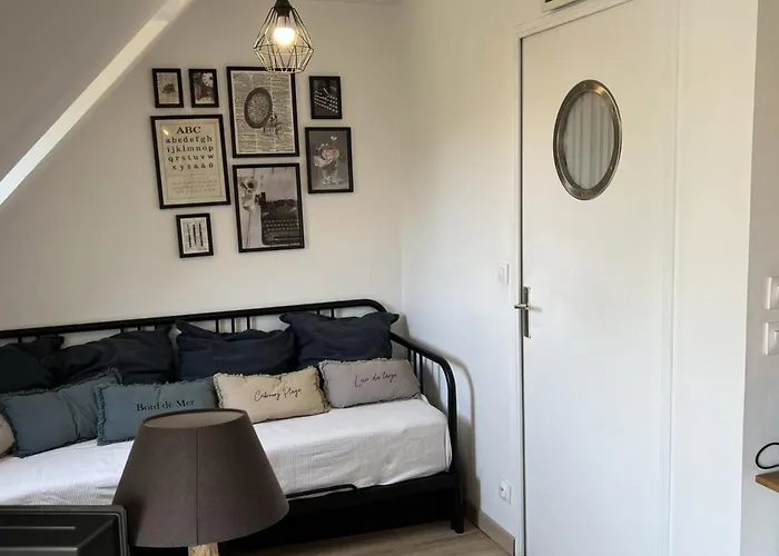 Acces Direct Plage, T3 Mezzanine, 4 Pers, Balcon, Parking, Proche Thalasso A - Fr-1-487-357 아파트 *